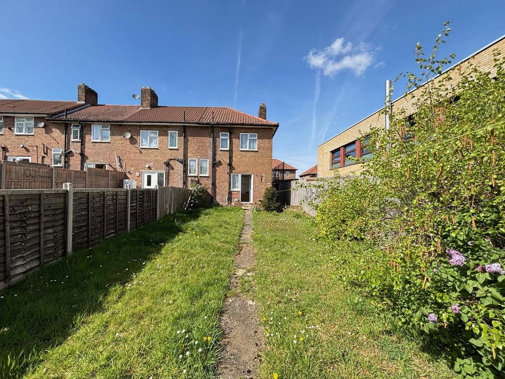 Terraced house exterior