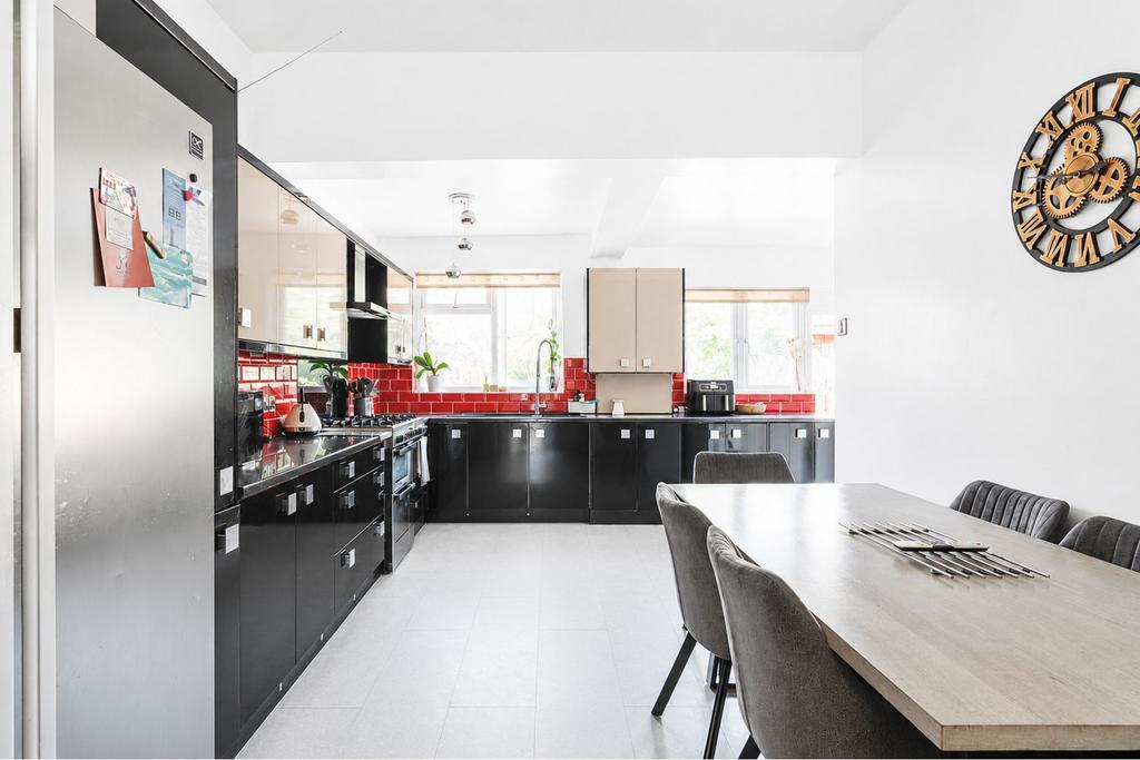 Kitchen, open plan living