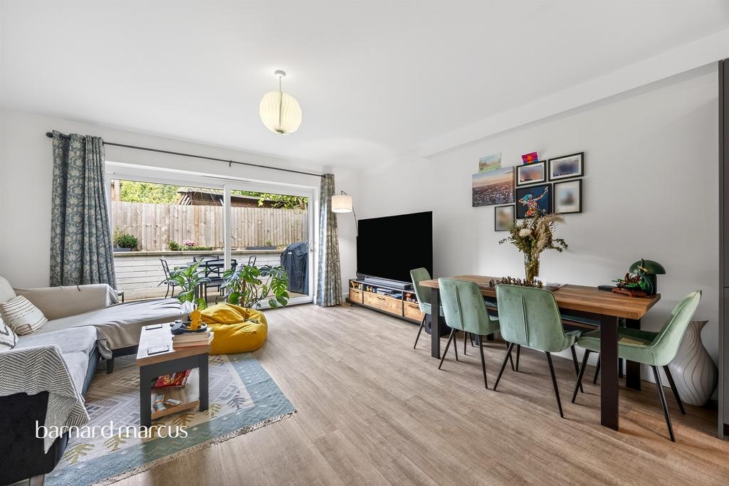 Open-plan living area