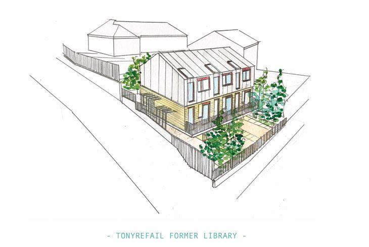 Tonyrefail Mapbasic High Street, Tonyrefail CF39 2 bed ground floor maisonette for sale - £ ...