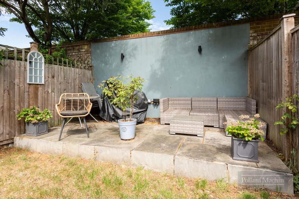 Patio view, garden