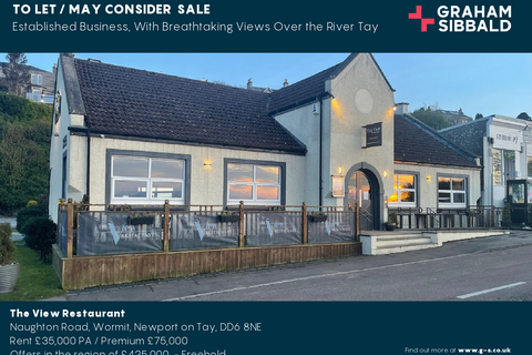 Restaurant to rent, 1 Naughton Rd Newport On Tay DD6 8NE