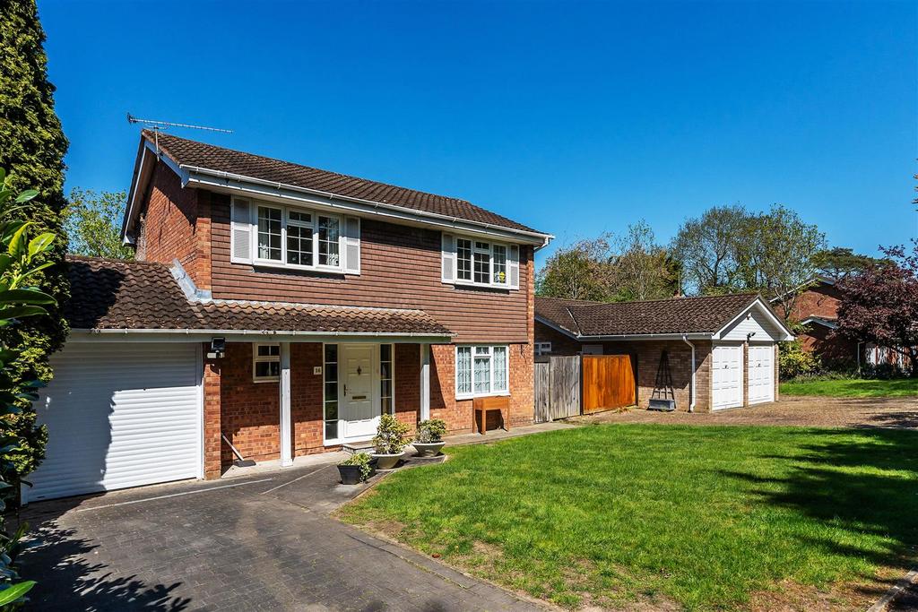 House exterior, garden