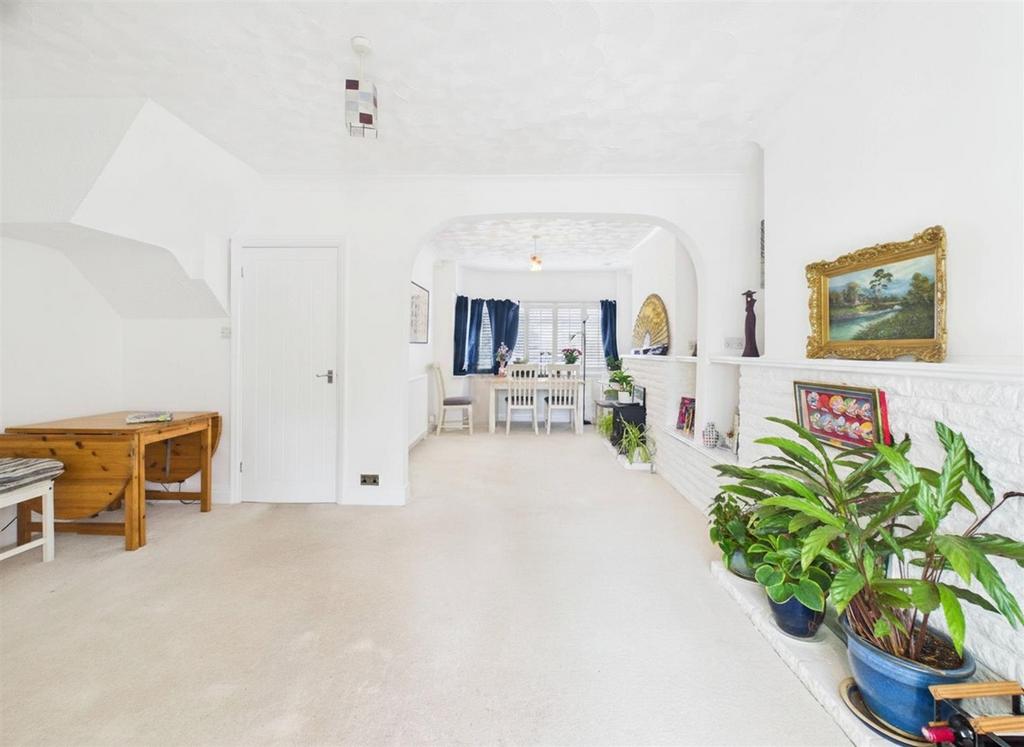 Open-plan living area