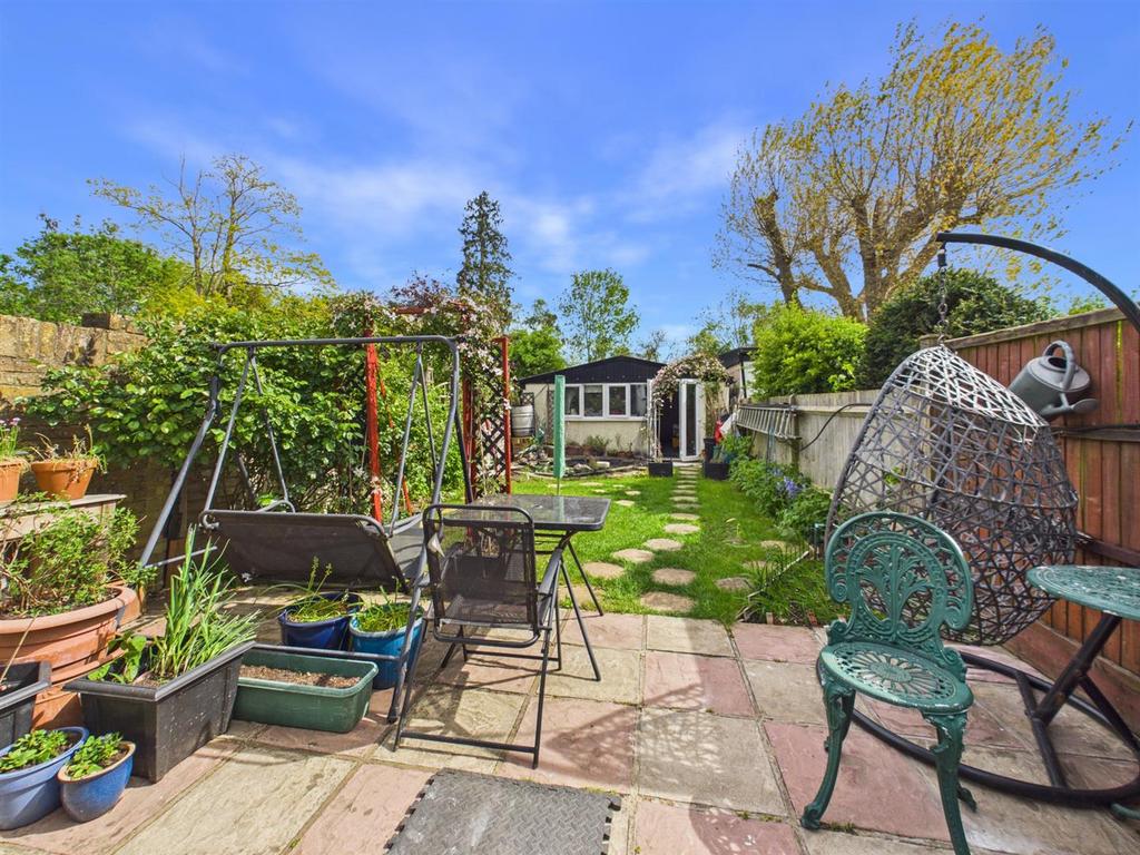 Patio view, garden