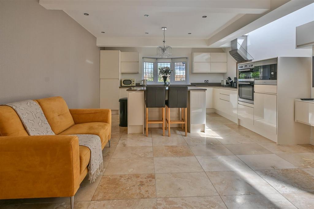 Open-plan living area, open plan living