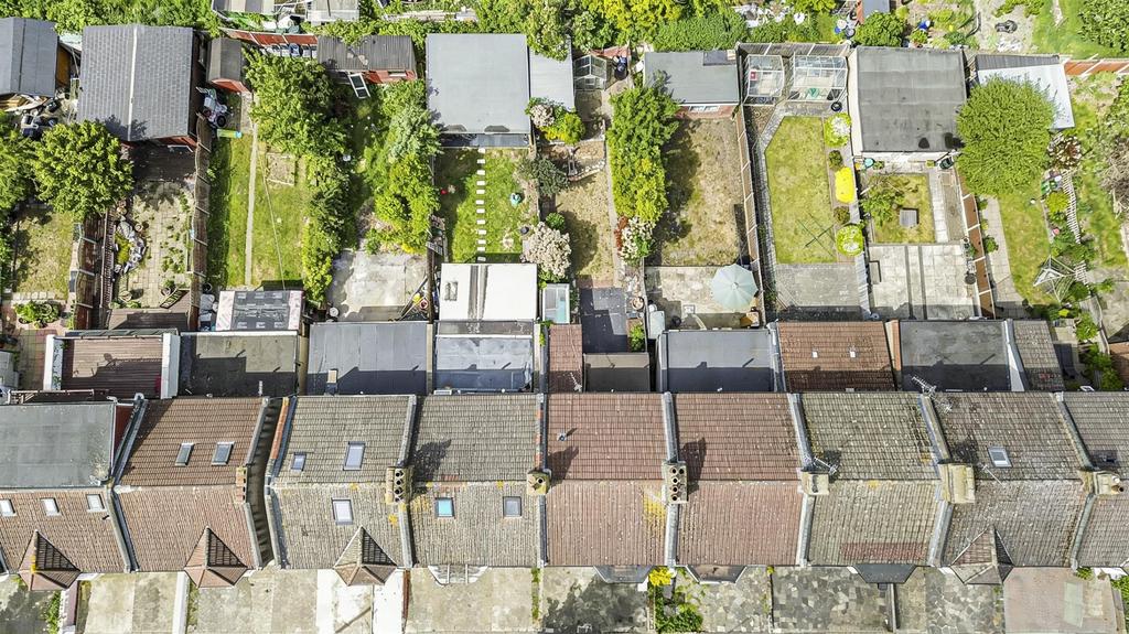 Aerial view, land