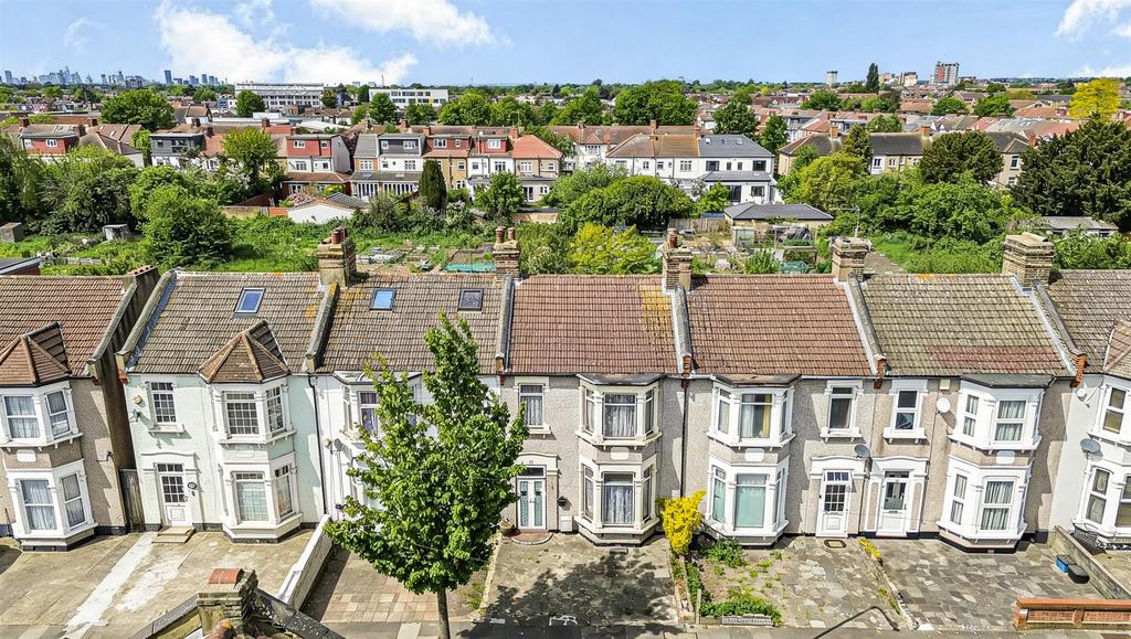 Terraced house exterior