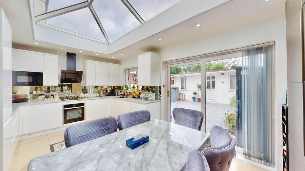 Open-plan living area
