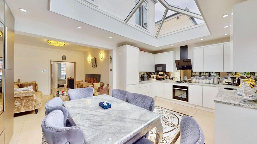 Open-plan living area
