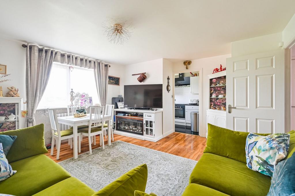 Open-plan living area, open plan living