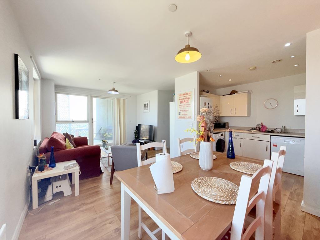 Open-plan living area