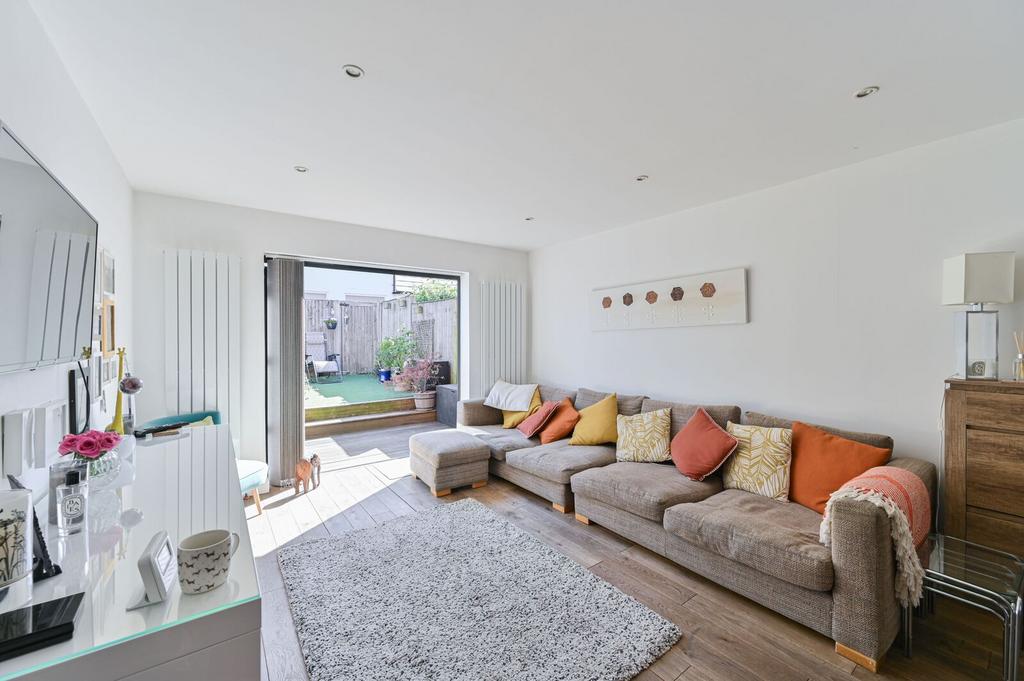 Open-plan living area, open plan living