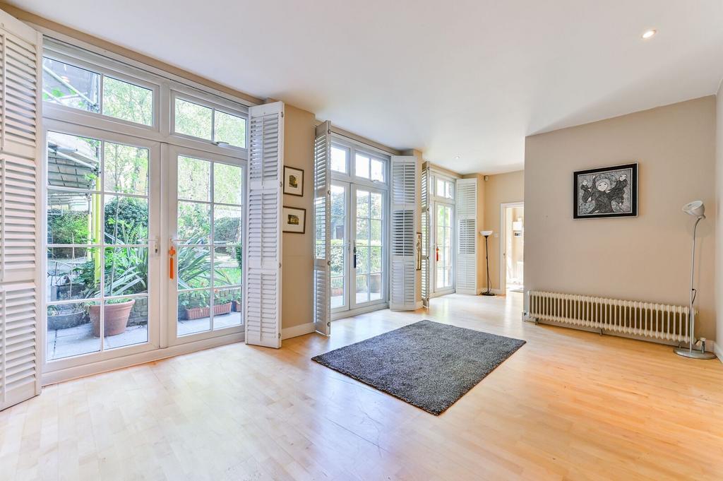 Open-plan living area
