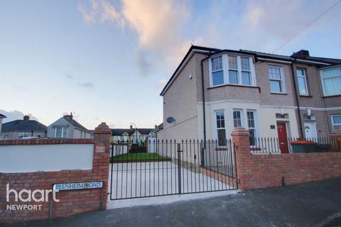 3 bedroom end of terrace house for sale, Blenheim Road, Newport