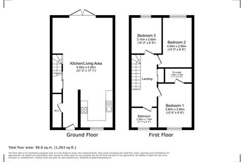3 bedroom end of terrace house for sale, Grainton Court, Stockton, Stockton-on-Tees, Durham, TS18 2SY