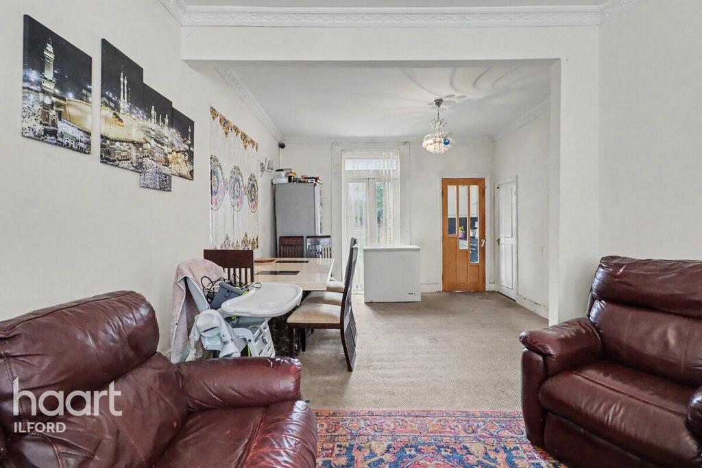 Open-plan living area, open plan living
