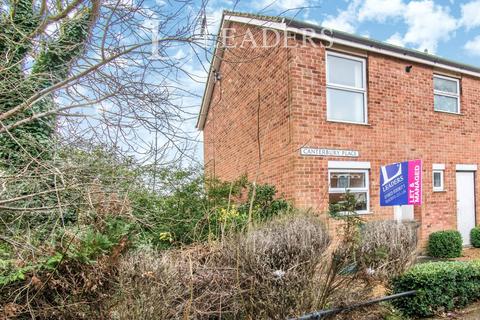End of terrace house - Canterbury Place, Norwich