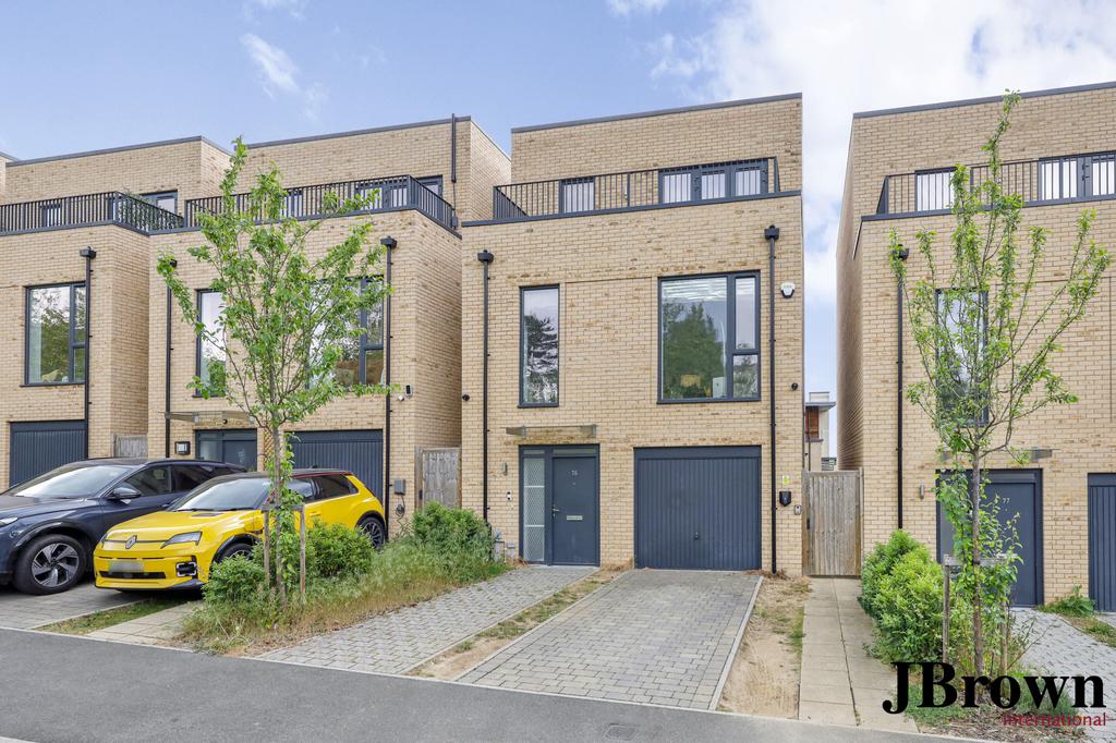 House exterior, off-street parking