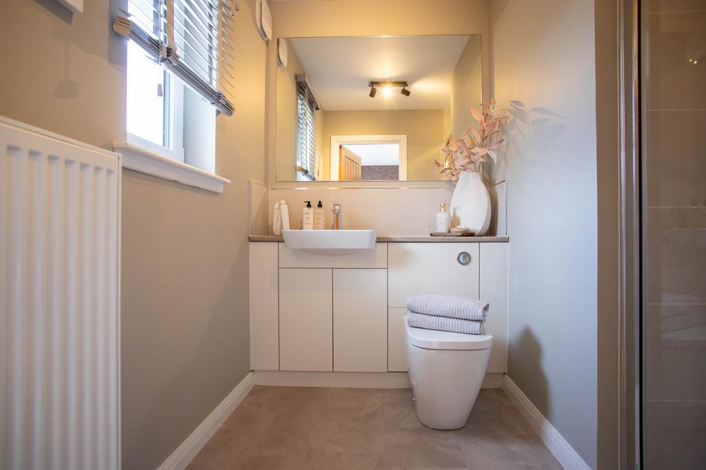 The Etive - showhome master bedroom en-suite