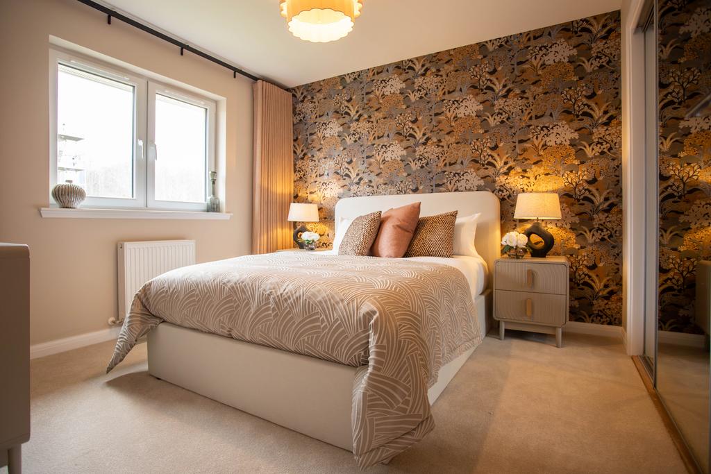 The Etive - showhome bedroom