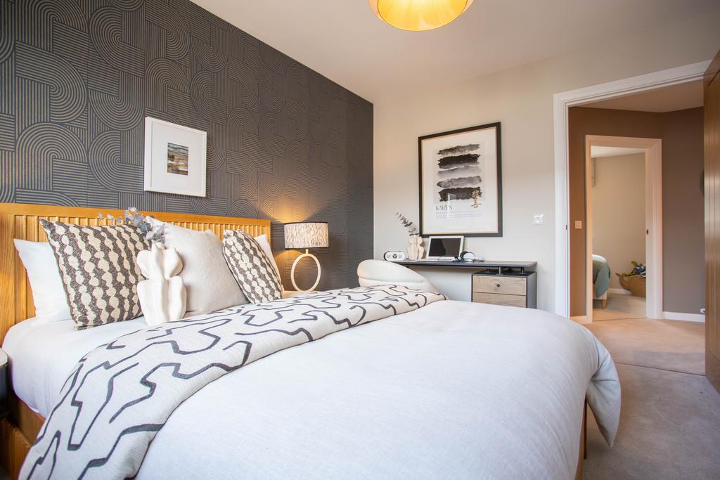 The Etive - showhome bedroom