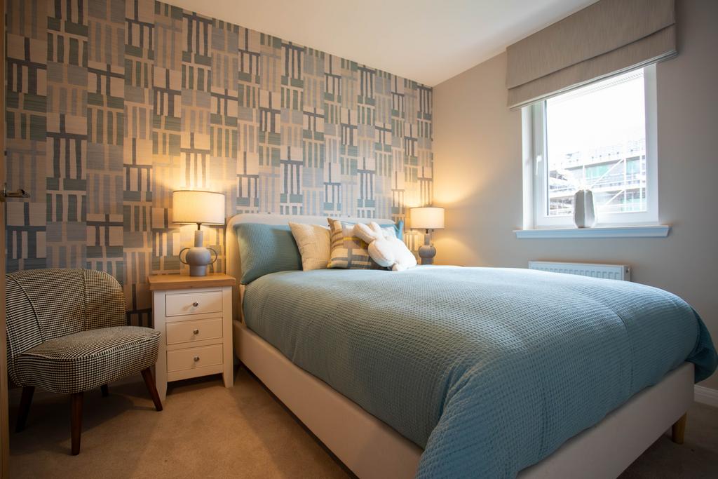 The Etive - showhome bedroom