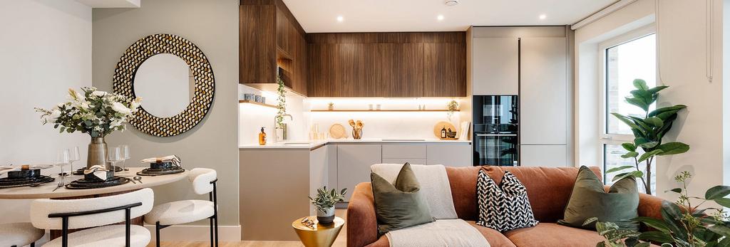 Bow Green, Show Apartment, spacious and light...
