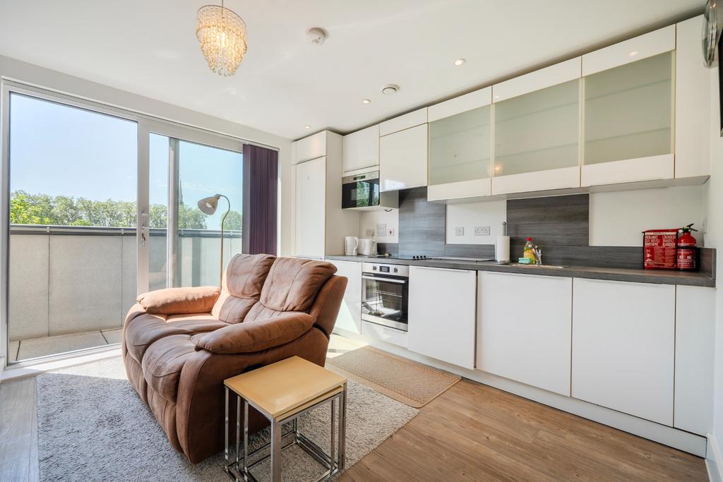 Open-plan living area, open plan living