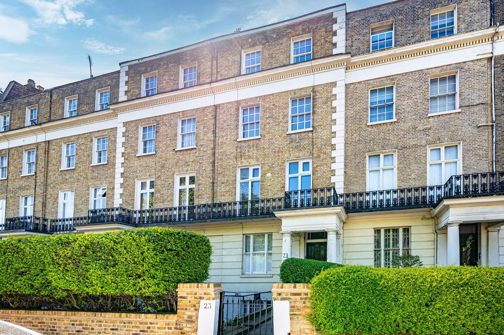 Terraced house exterior