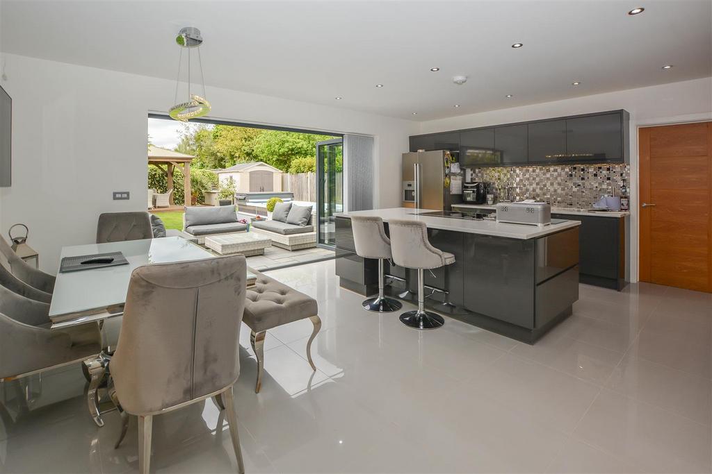 Open-plan living area, open plan living