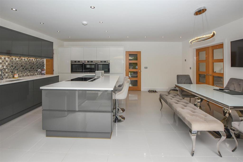 Open-plan living area