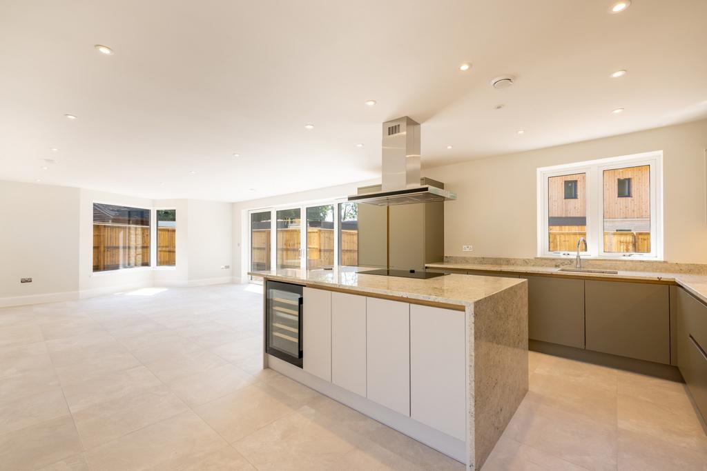 Open-plan living area