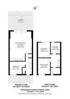 4 bedroom semi-detached house for sale, Tenbury Court, New Park Road, London, SW2