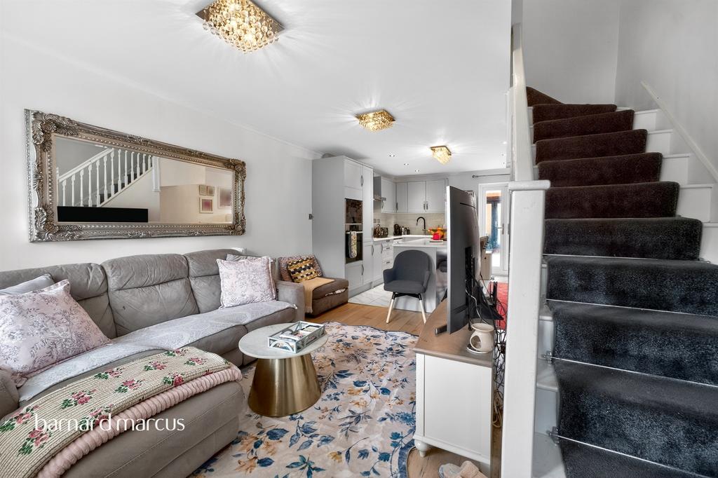 Open-plan living area, open plan living