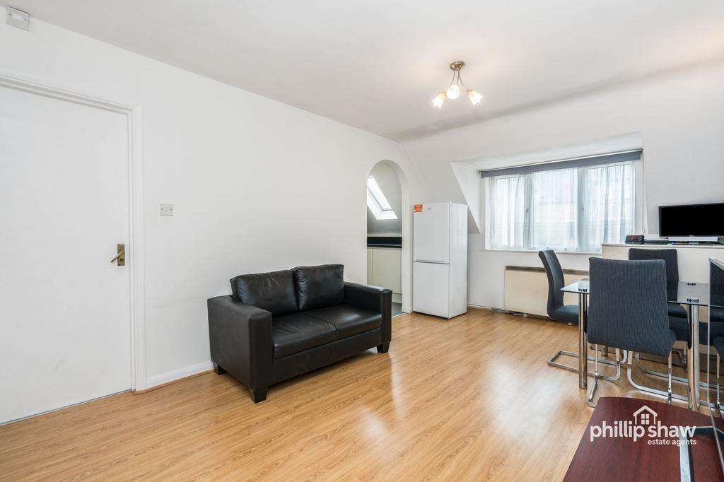 Open-plan living area