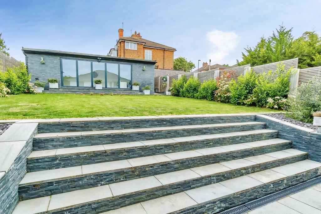 House exterior, garden