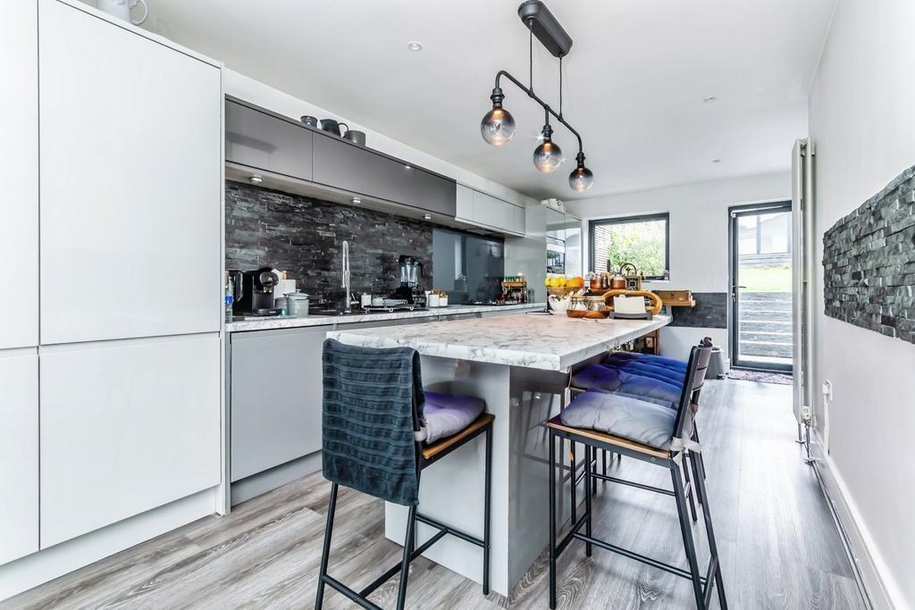 Kitchen, open plan living