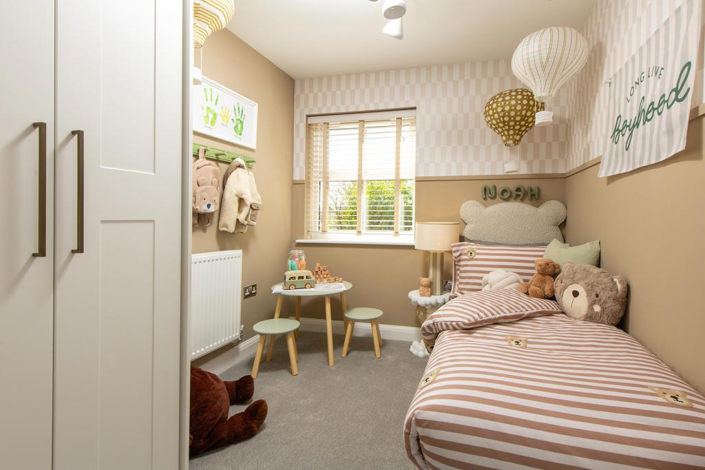 Kensington Gate Hadley Show Home Bedroom 3