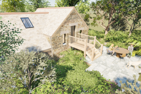 3 bedroom barn conversion for sale, Constantine, Falmouth