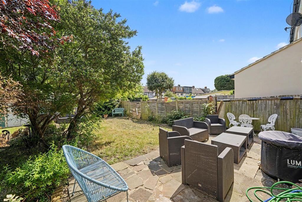 Patio view, garden