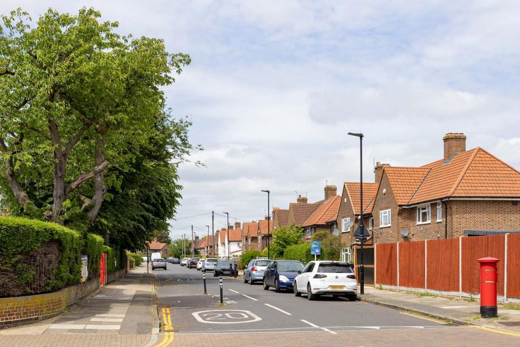 Street scene with property
