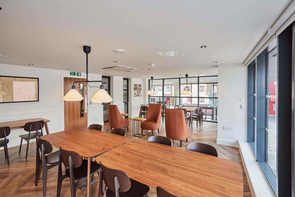 Open-plan living area, open plan living