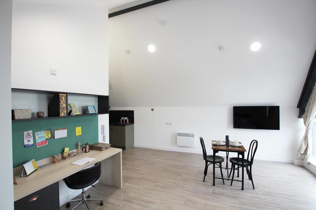 Open-plan living area