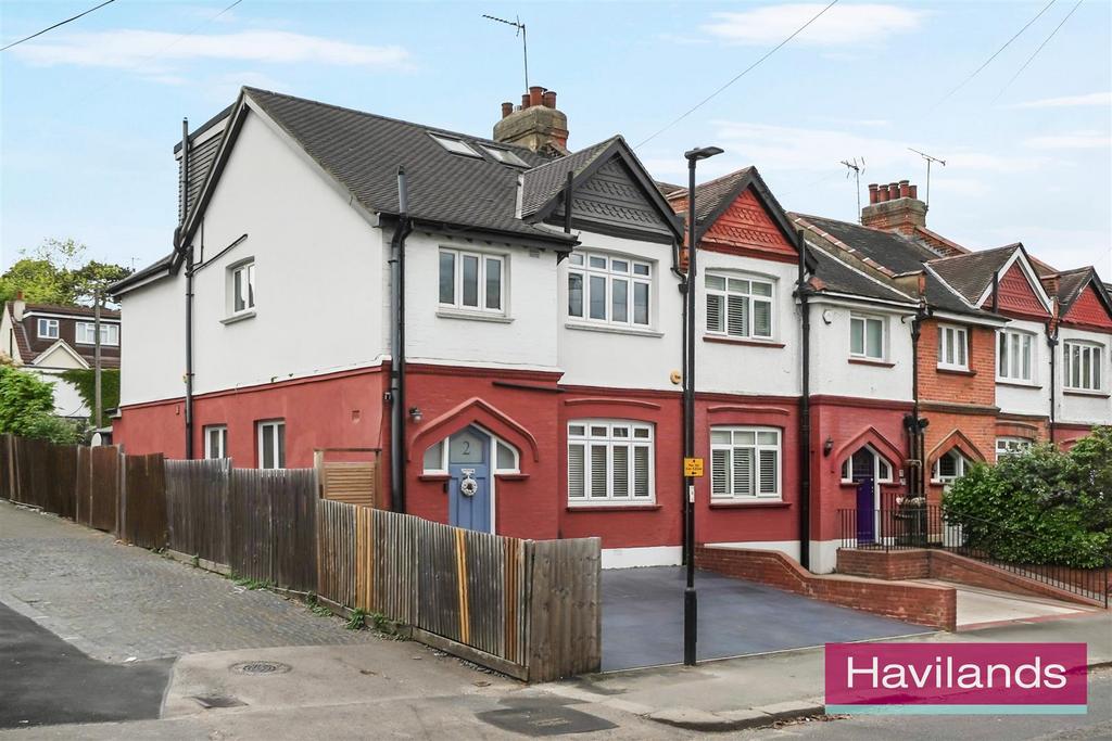 Terraced house exterior