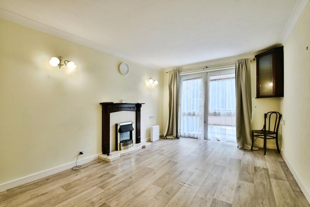 Living room, fireplace