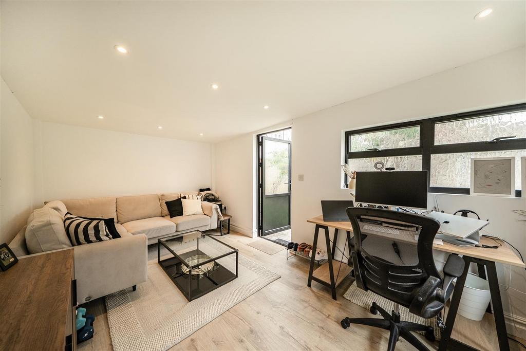 Open-plan living area, open plan living