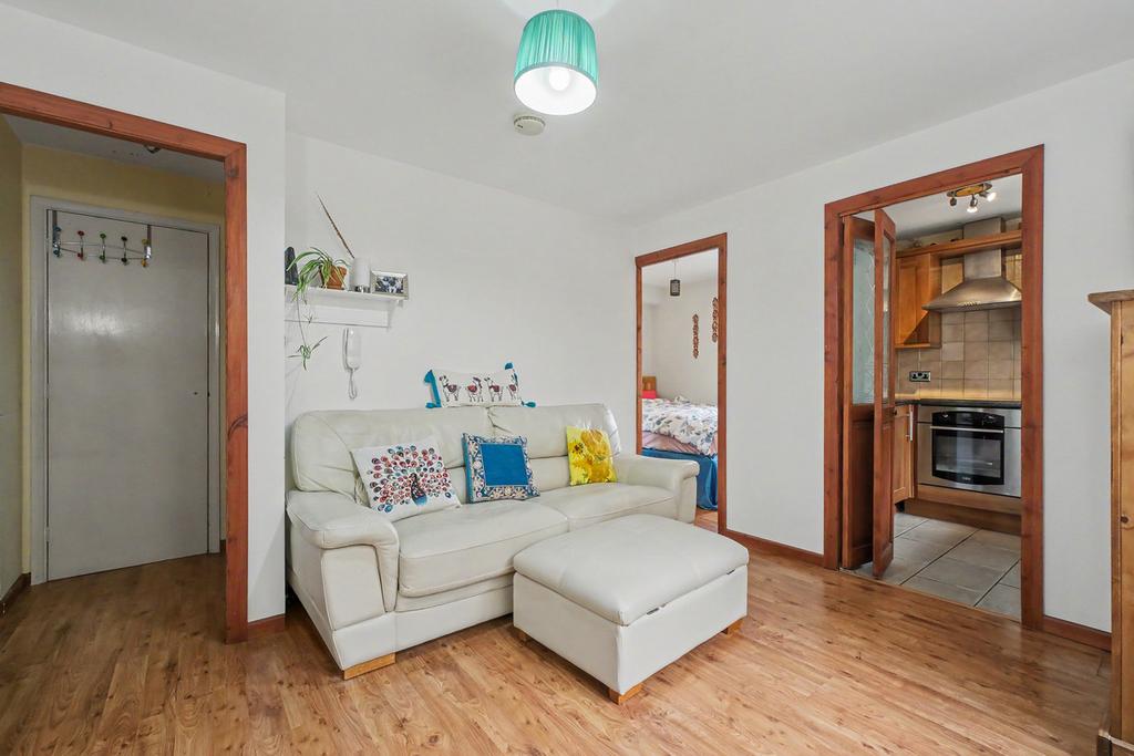 Open-plan living area