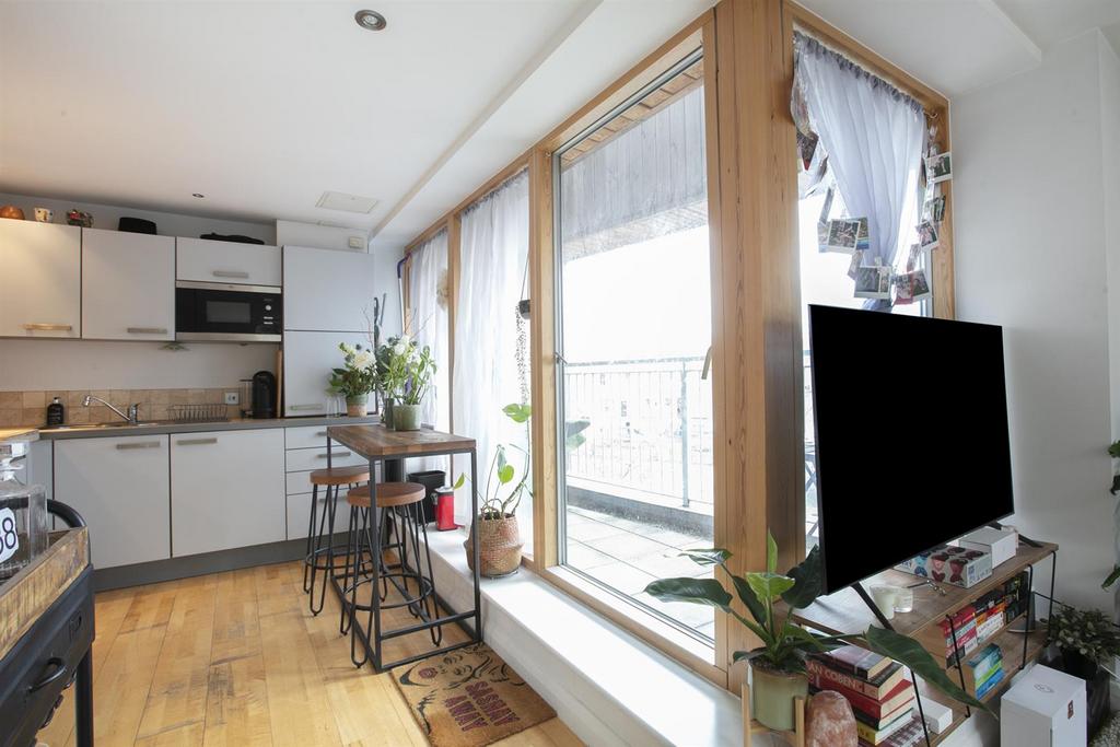Open-plan living area, open plan living