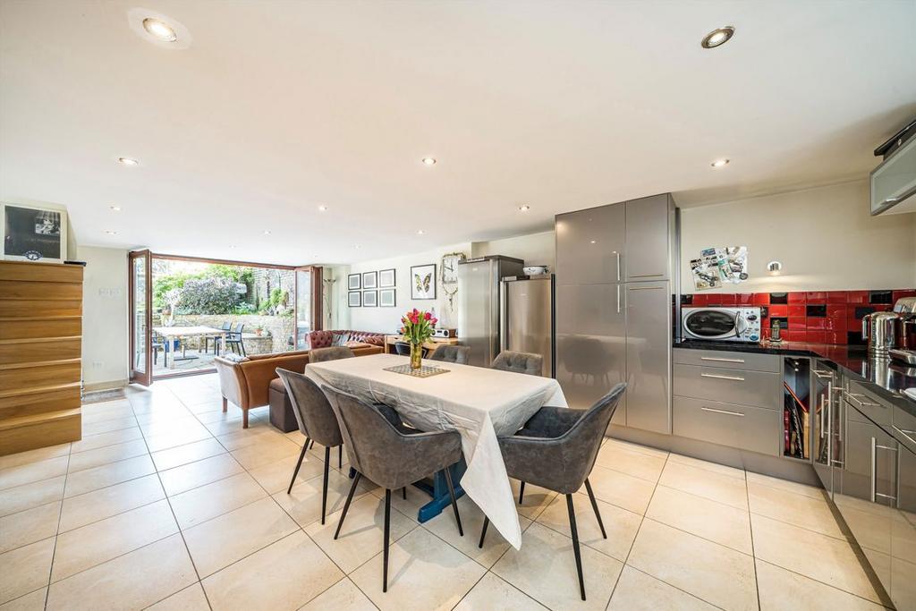 Open-plan living area, open plan living